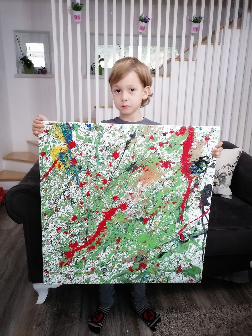 29 Paintings By My 5-Year-Old Son With Autism 29 Paintings By My 5-Year-Old Son With Autism