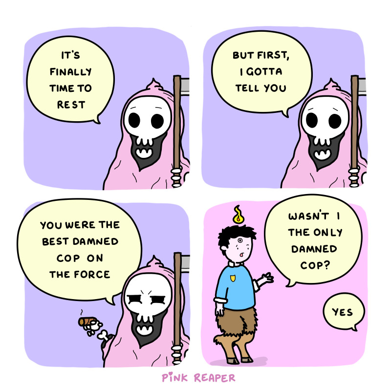 Wholesome Webcomic About The Grim Reaper’s Brighter Side (15 Pics) Wholesome Webcomic About The Grim Reaper’s Brighter Side (15 Pics)