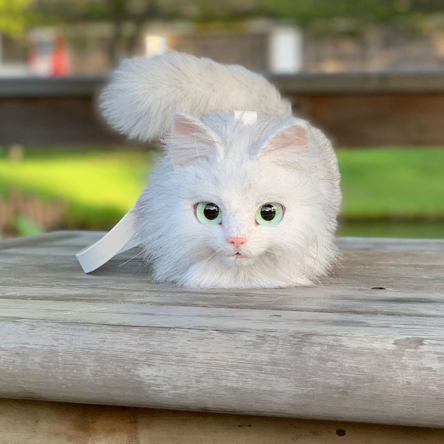 This Japanese Artist Continues To Create Cat Bags (New Pics) This Japanese Artist Continues To Create Cat Bags (New Pics)