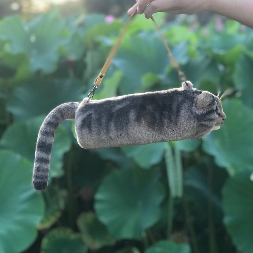 This Japanese Artist Continues To Create Cat Bags (New Pics)