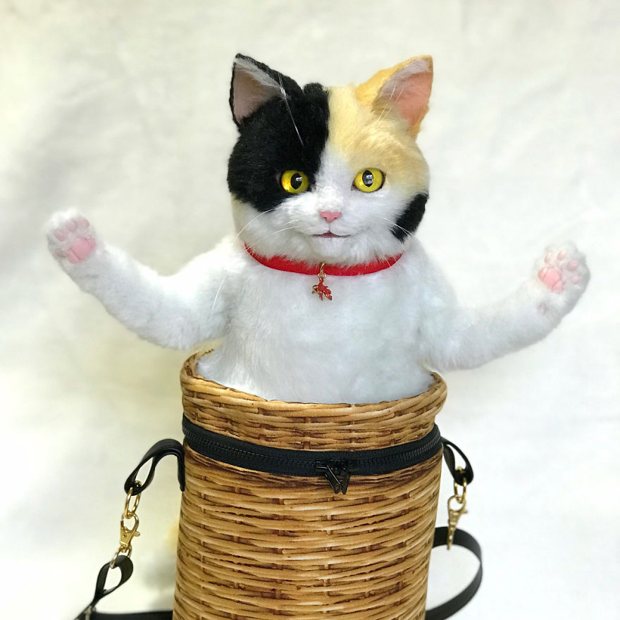 This Japanese Artist Continues To Create Cat Bags (New Pics) This Japanese Artist Continues To Create Cat Bags (New Pics)