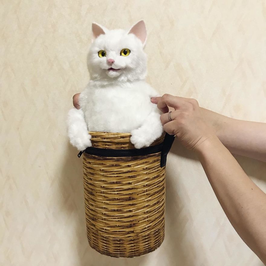 This Japanese Artist Continues To Create Cat Bags (New Pics)