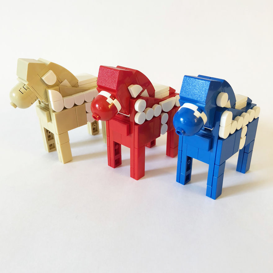 Traditional Dala Horses