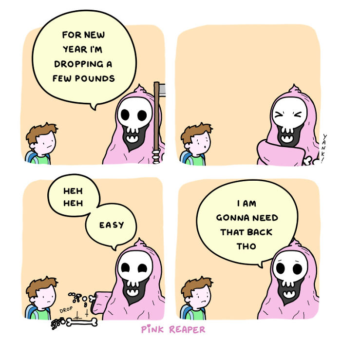 Wholesome Webcomic About The Grim Reaper’s Brighter Side (15 Pics) Wholesome Webcomic About The Grim Reaper’s Brighter Side (15 Pics)