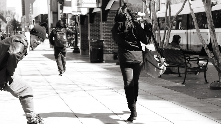 I Spent Lunch At The Rosa Parks Plaza In Dallas, Tx And Here's What I Saw