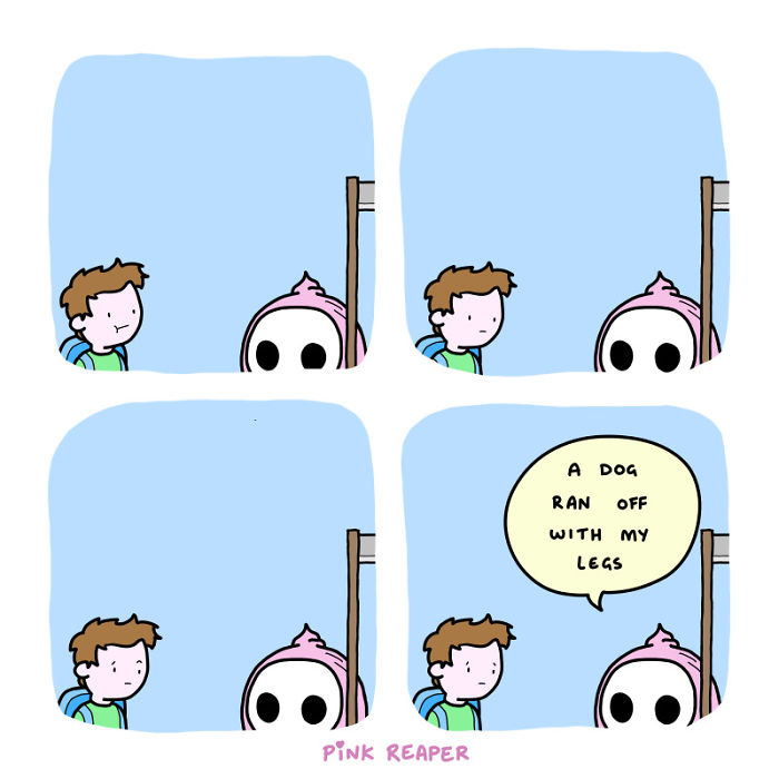 Wholesome Webcomic About The Grim Reaper’s Brighter Side (15 Pics) Wholesome Webcomic About The Grim Reaper’s Brighter Side (15 Pics)