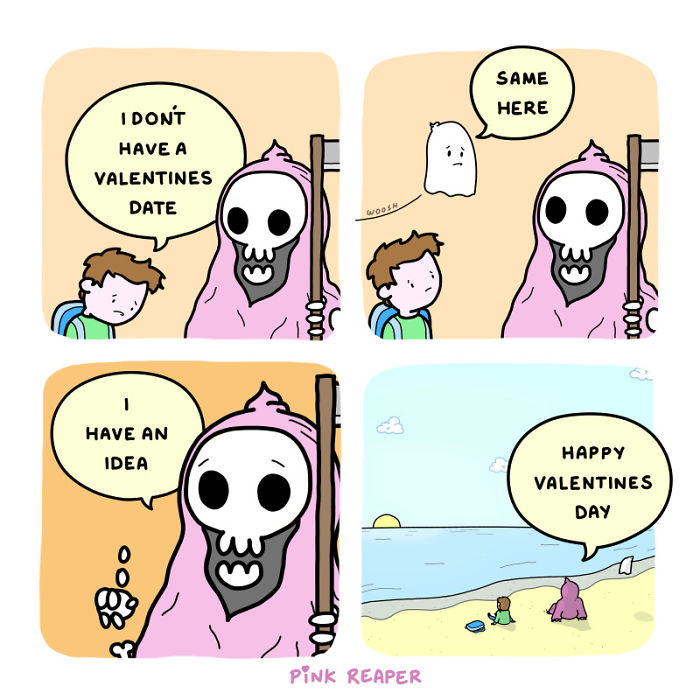 Wholesome Webcomic About The Grim Reaper’s Brighter Side (15 Pics) Wholesome Webcomic About The Grim Reaper’s Brighter Side (15 Pics)