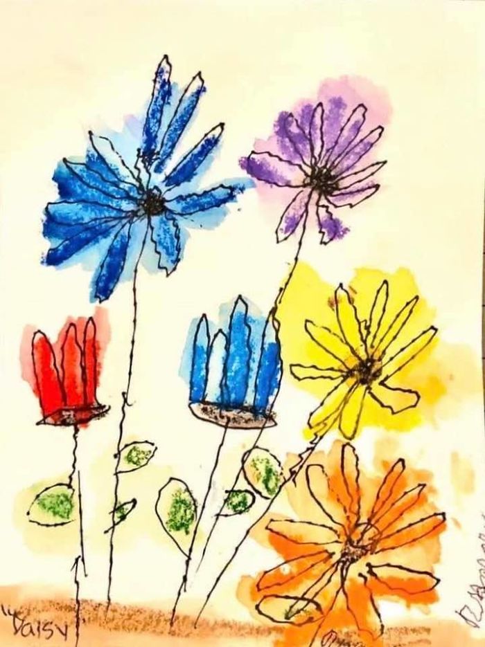 92-Year-Old War Veteran Starts Drawing To Save Money For This Mother Who's Been Diagnosed With Cancer