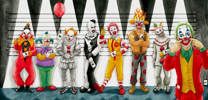 Suspects Line-Up: I Wondered How Many Fictional Pop Culture Characters Could Match The Same Description