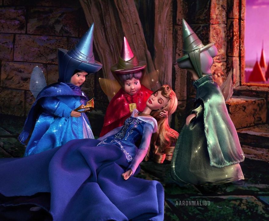 Aurora And Her Godmothers