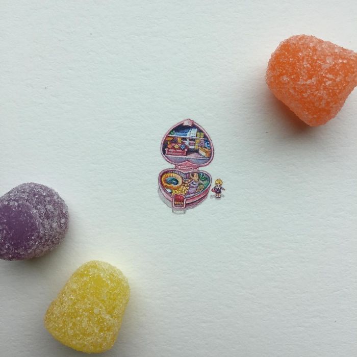 The Stunning Mini Paintings By Brooke Rothshank