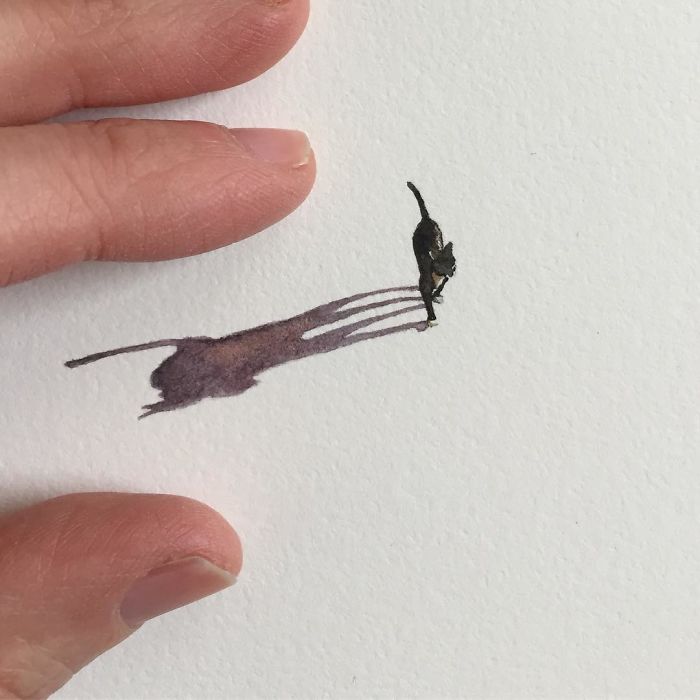 The Stunning Mini Paintings By Brooke Rothshank