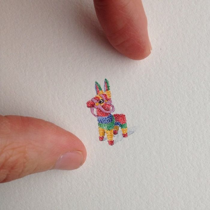 The Stunning Mini Paintings By Brooke Rothshank