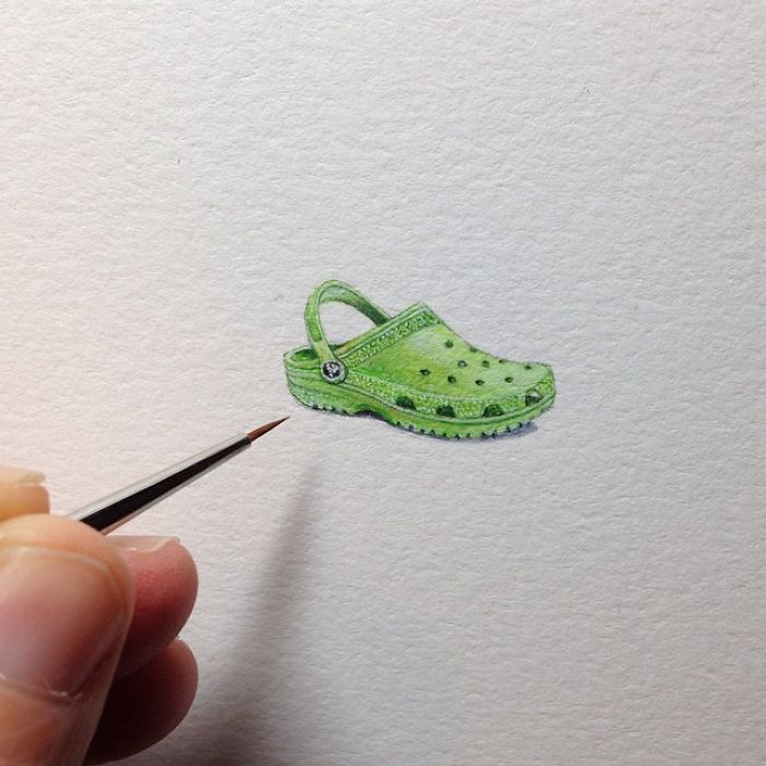 The Stunning Mini Paintings By Brooke Rothshank