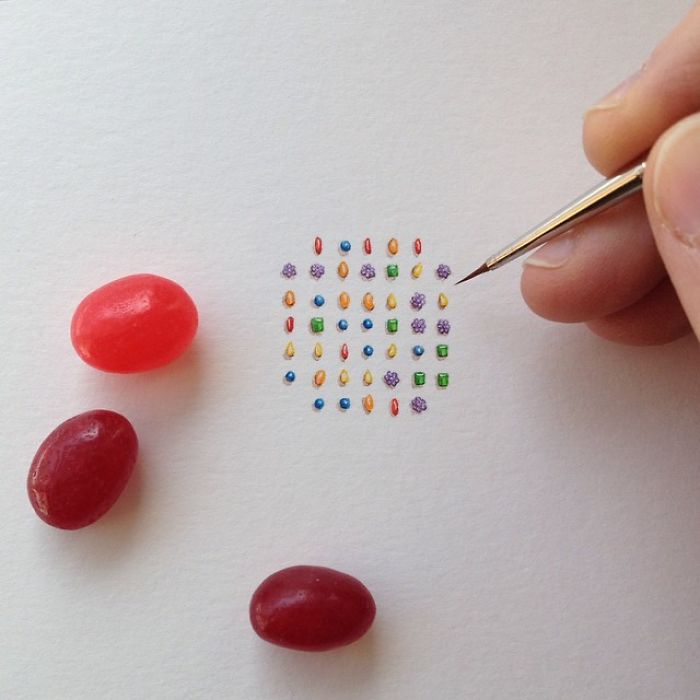 The Stunning Mini Paintings By Brooke Rothshank