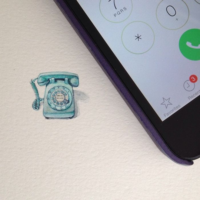 The Stunning Mini Paintings By Brooke Rothshank