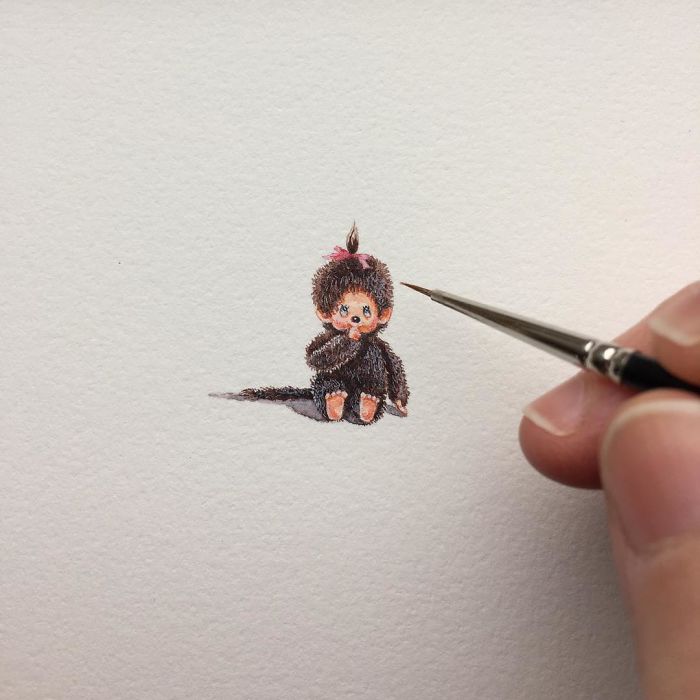 The Stunning Mini Paintings By Brooke Rothshank