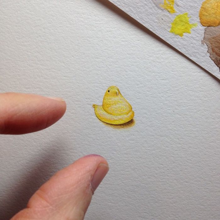 The Stunning Mini Paintings By Brooke Rothshank