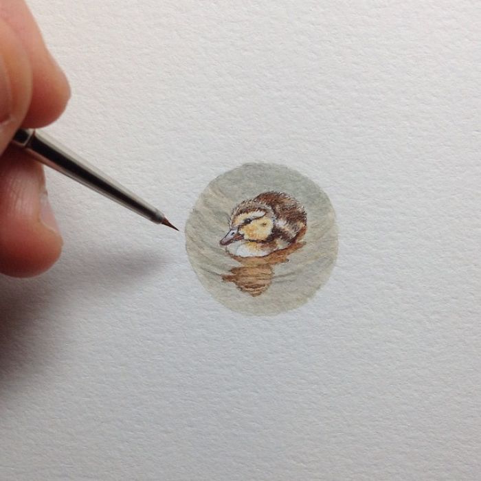 The Stunning Mini Paintings By Brooke Rothshank