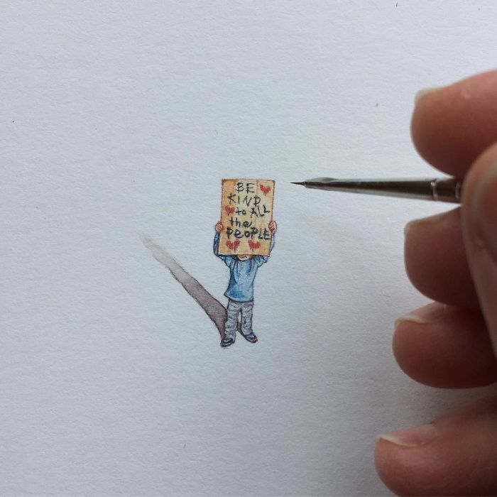 The Stunning Mini Paintings By Brooke Rothshank