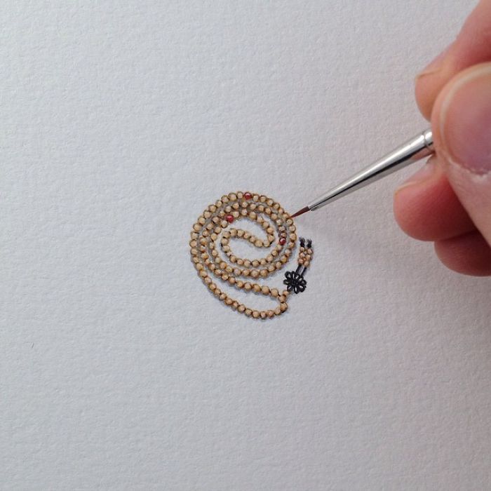 The Stunning Mini Paintings By Brooke Rothshank
