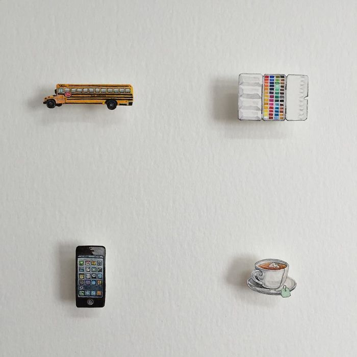 The Stunning Mini Paintings By Brooke Rothshank