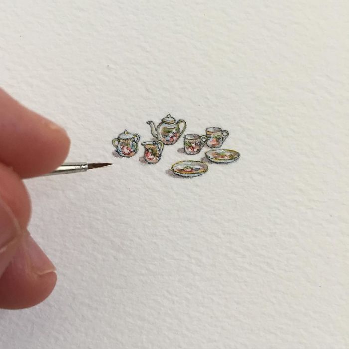 The Stunning Mini Paintings By Brooke Rothshank