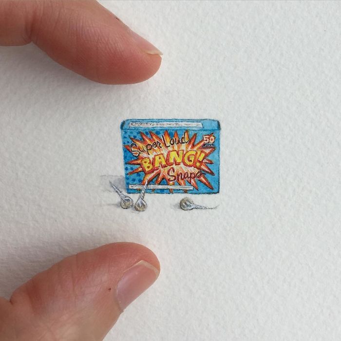 The Stunning Mini Paintings By Brooke Rothshank
