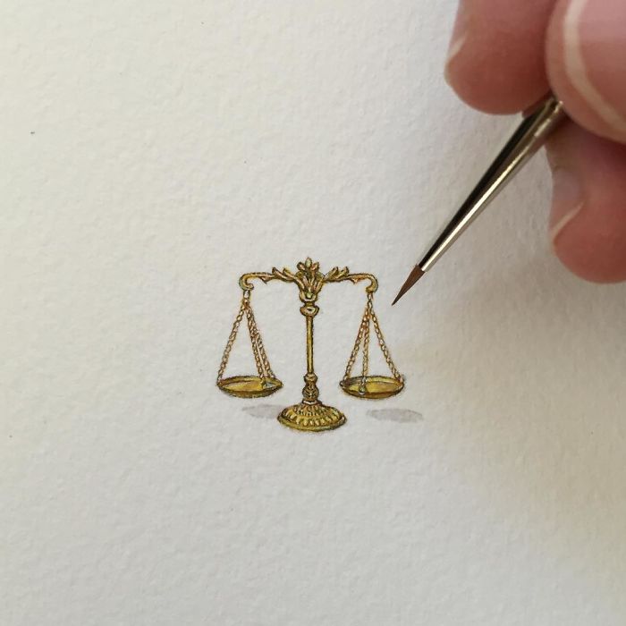 The Stunning Mini Paintings By Brooke Rothshank