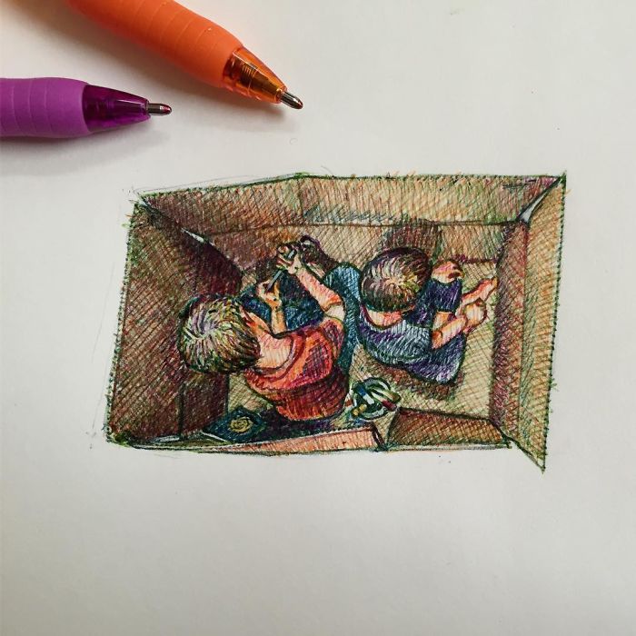The Stunning Mini Paintings By Brooke Rothshank