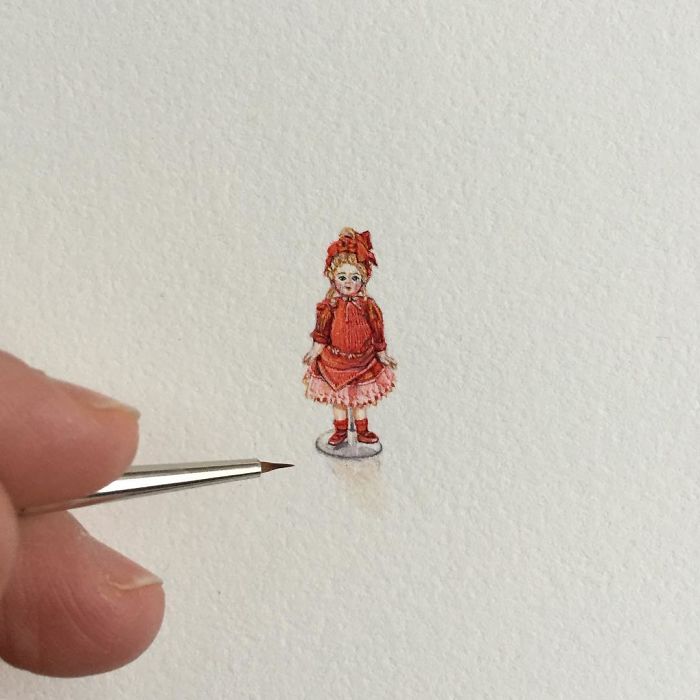 The Stunning Mini Paintings By Brooke Rothshank