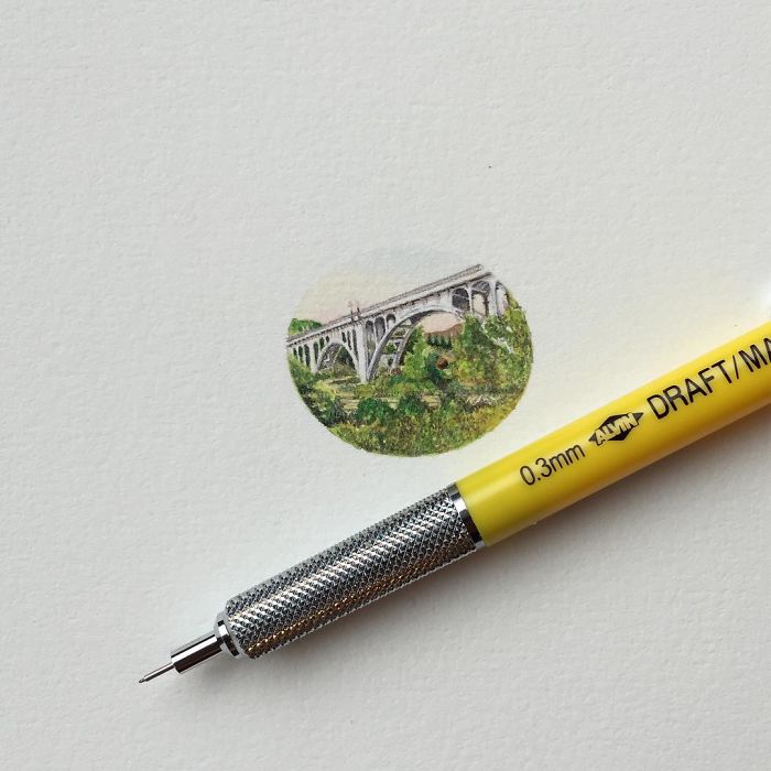 The Stunning Mini Paintings By Brooke Rothshank