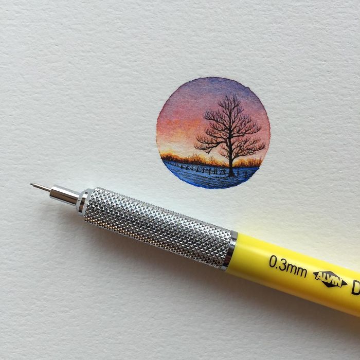 The Stunning Mini Paintings By Brooke Rothshank