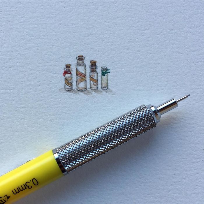 The Stunning Mini Paintings By Brooke Rothshank