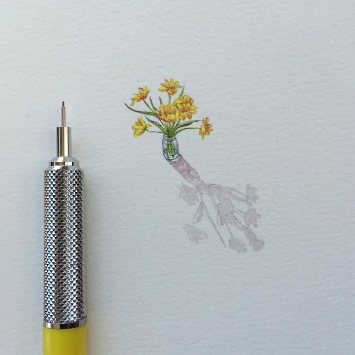 The Stunning Mini Paintings By Brooke Rothshank