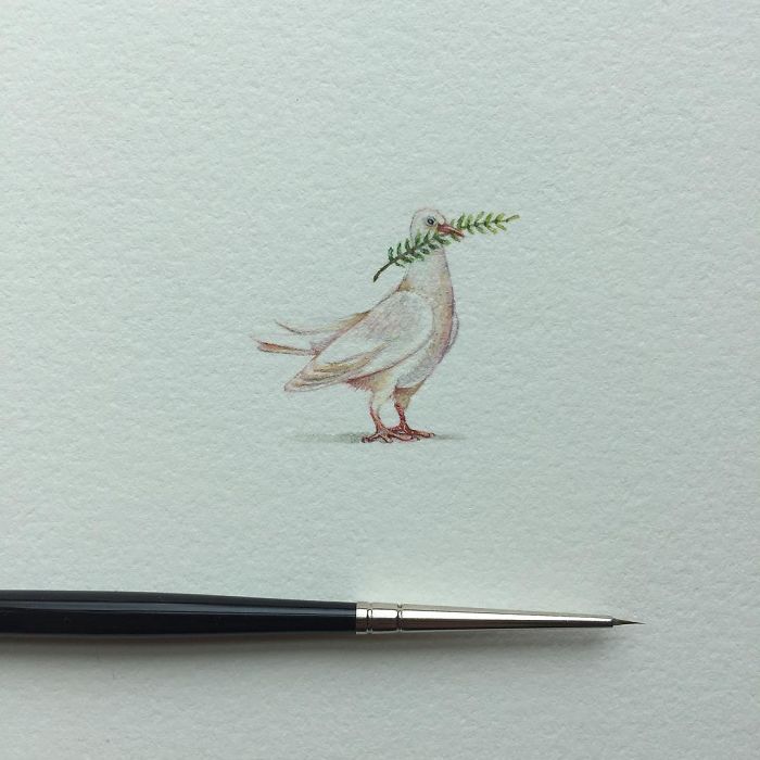 The Stunning Mini Paintings By Brooke Rothshank