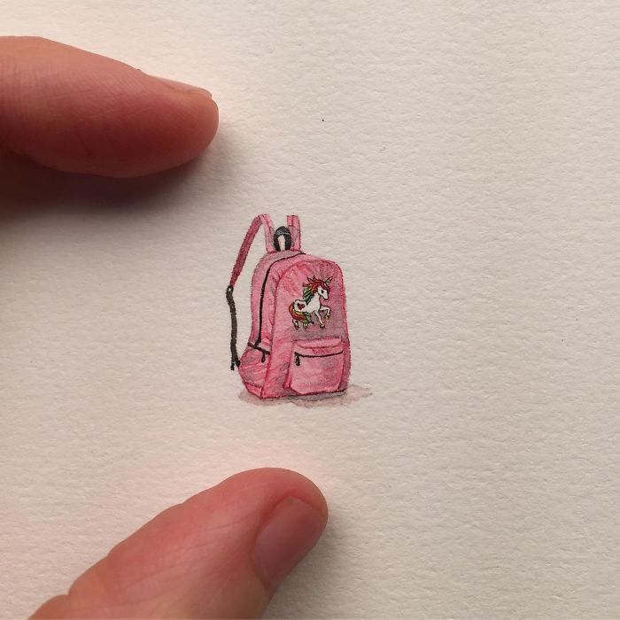 The Stunning Mini Paintings By Brooke Rothshank