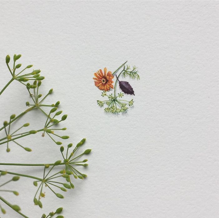The Stunning Mini Paintings By Brooke Rothshank