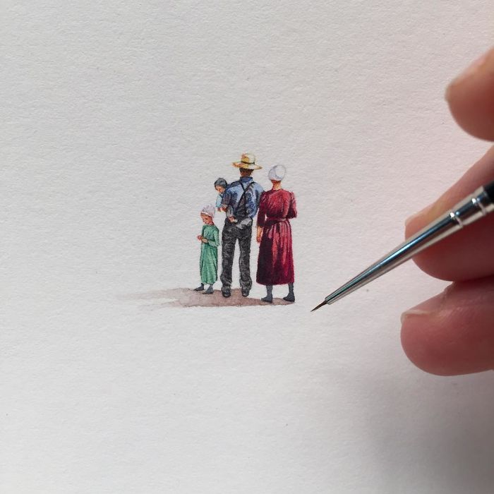 The Stunning Mini Paintings By Brooke Rothshank