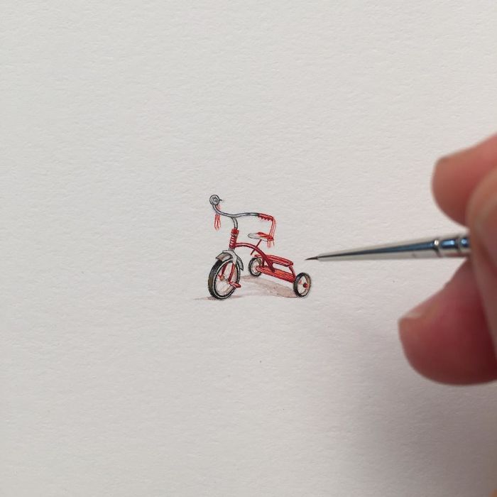 The Stunning Mini Paintings By Brooke Rothshank