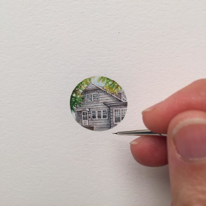 The Stunning Mini Paintings By Brooke Rothshank
