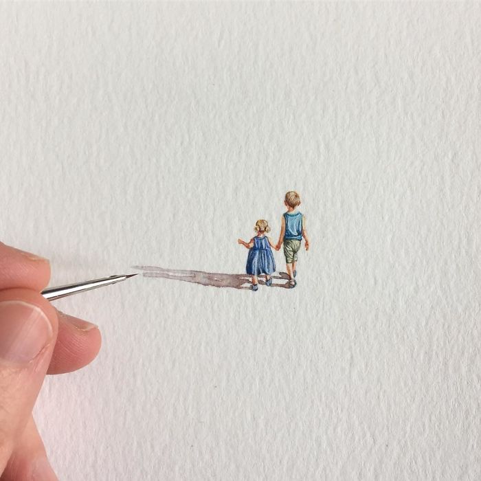 The Stunning Mini Paintings By Brooke Rothshank