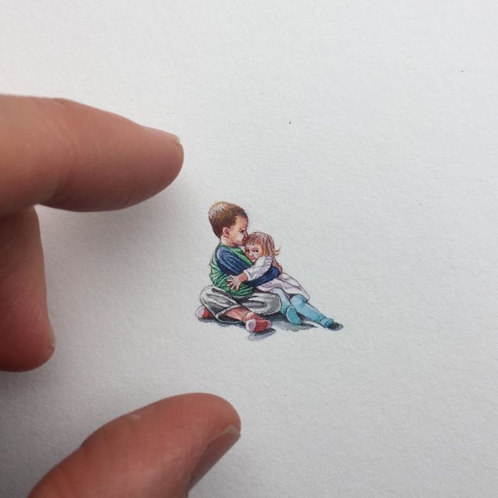 The Stunning Mini Paintings By Brooke Rothshank