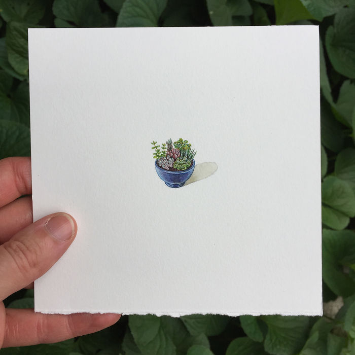 The Stunning Mini Paintings By Brooke Rothshank