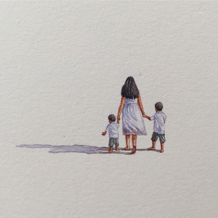 The Stunning Mini Paintings By Brooke Rothshank
