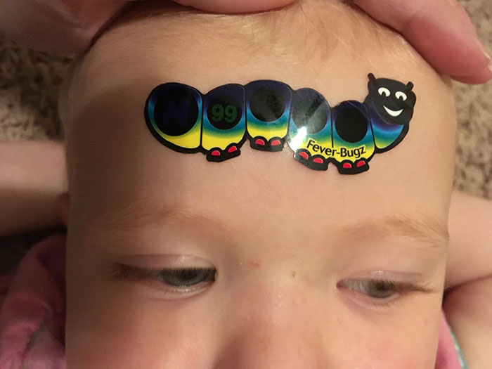 This Bug-Shaped Sticker Is An Ingenious Way To Measure Your Child's Temperature Without Any Hassle This Bug-Shaped Sticker Is An Ingenious Way To Measure Your Child's Temperature Without Any Hassle