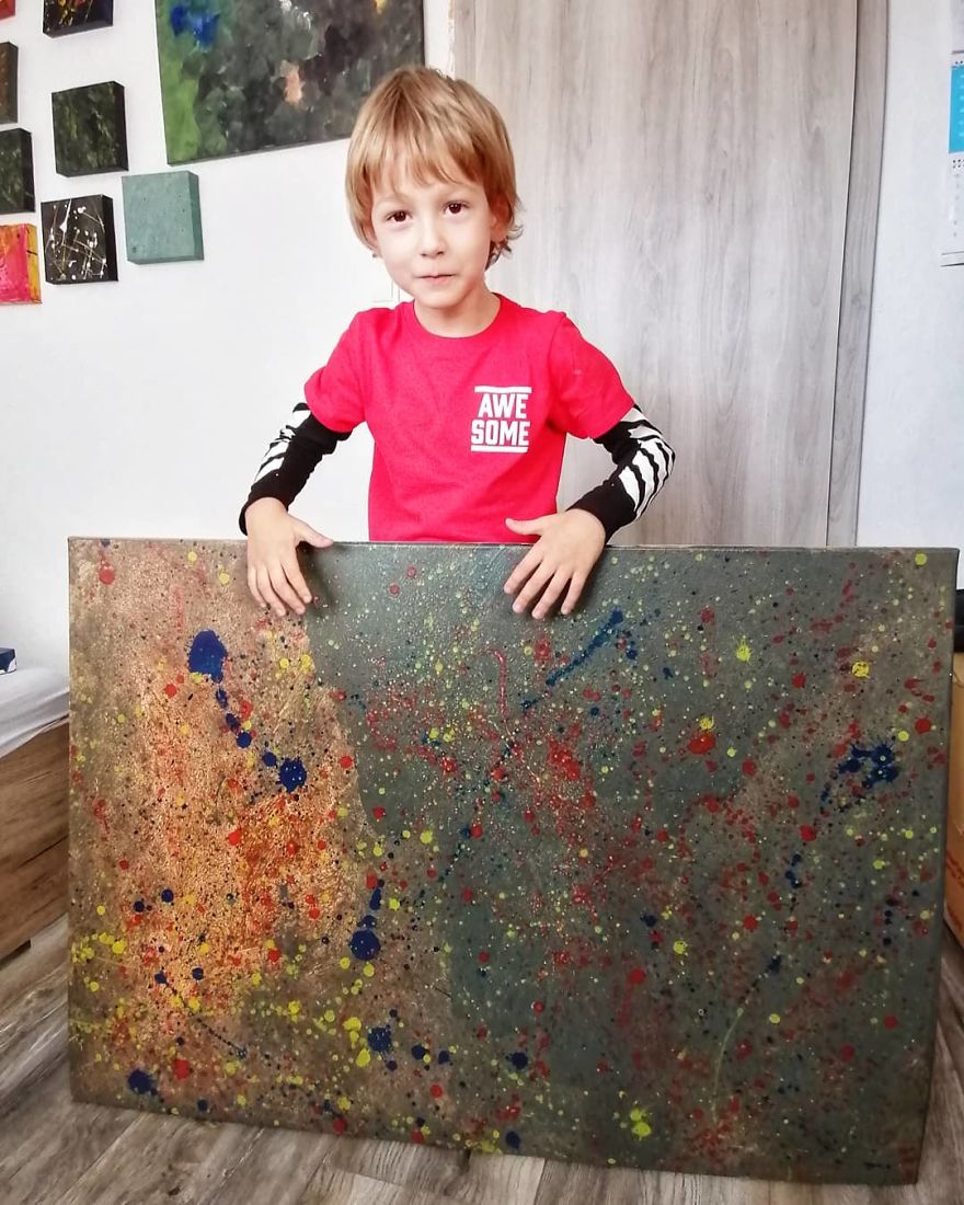29 Paintings By My 5-Year-Old Son With Autism