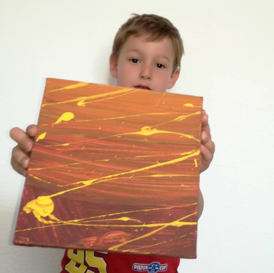 29 Paintings By My 5-Year-Old Son With Autism 29 Paintings By My 5-Year-Old Son With Autism