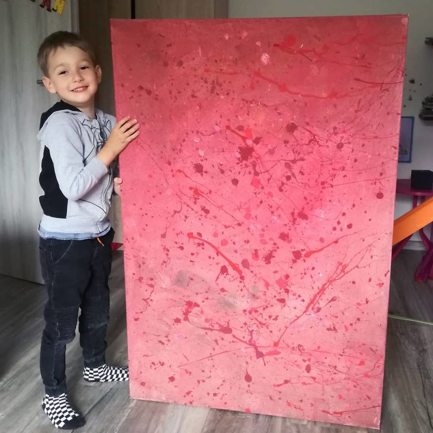 29 Paintings By My 5-Year-Old Son With Autism