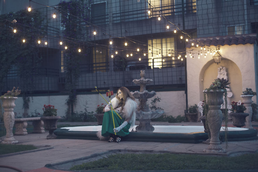 We Created An Artistic Satire About Selfies